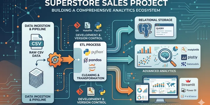 Data Engineering in Practice: My Journey Building the Superstore Analytics Ecosystem